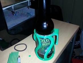 beer bottle holster accessories steez 3d print model - Mito3D