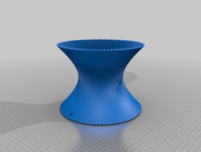 100 strut vaas math de kunst maat 3d print model - Mito3D