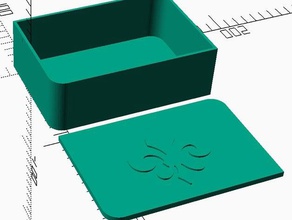 kutu kare yuvarlak köşeler kaplar 3d print model - Mito3D