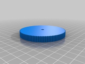 5mm hole gear 100 teeth replacement parts customized 3d print model - Mito3D