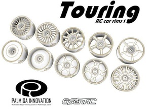 turne rc rims1 araba araç openrc palmiga yenilik rubber3dprinting tekerlek tekerlekler 3d print model - Mito3D