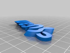 mi personalizados iamburnystext susan 2 organización 3d print model - Mito3D