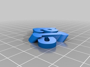 my customized iamburnystext ian 2 organization 3d print model - Mito3D