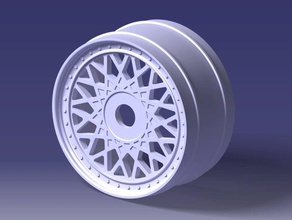 bbs rs style 18 buggy rims rc vehicles car hobby part tire wheel 3d print model - Mito3D