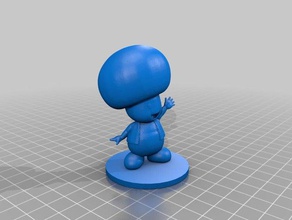 nintendo sapo fixo esculturas super mario wii 3d print model - Mito3D