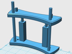 3-in-1 filament holder 3d printer accessories challenge spool 3d print model - Mito3D
