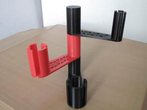 filament Kulesi 3d yazıcı aksesuarlar filamentchallenge tutucu makara tercümesi 3d print model - Mito3D