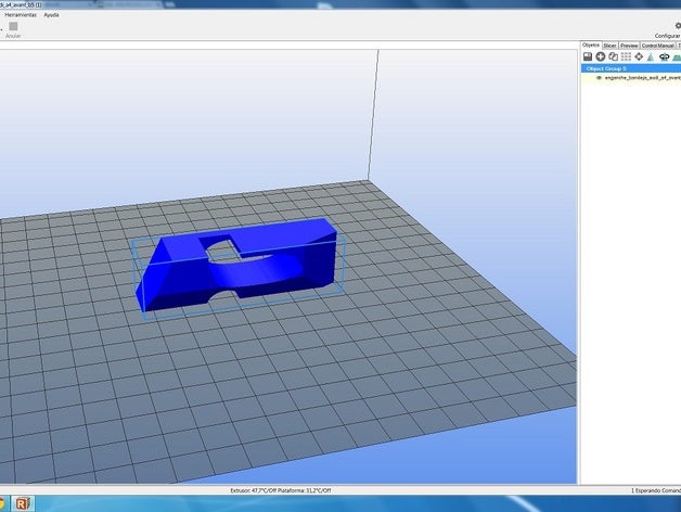 reparaci&oacuten enganche bandeja audi a4 b5 avant öğrenme 3D print model - Mito3D