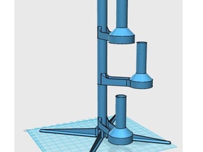 modular filamento de spool stand filamentchallenge 3d a impressora acessórios 3d print model - Mito3D