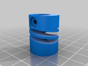 meu personalizados acoplamento flexível 3d impressão 3d print model - Mito3D