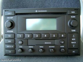 2002 vw passat radio mando 3d de la impresora partes 3d print model - Mito3D
