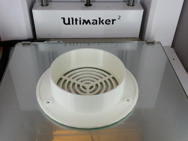 havalandırma kapağı ev ventilatör 3D print model - Mito3D