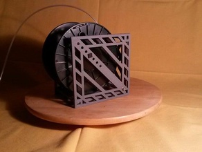 modulaire filament garenkloshouder 3d de printer accessoires filamentchallenge 3d print model - Mito3D
