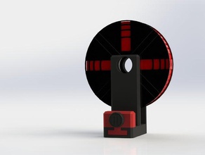 shaftless spool holder 3d printer accessories filament filamentchallenge 3d print model - Mito3D