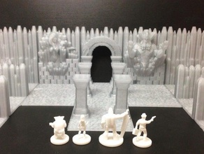wayfarer modular arcane sanctuary terrain tiles 18mm scale other ancient boardgame building castle crystal fantasy figure fortress gaming ice ill gotten games miniature multiverse palace rpg scifi strategy tabletop tactics temple wargame wargaming 3d print model - Mito3D