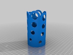 my customized bubble vase decorator 3d print model - Mito3D