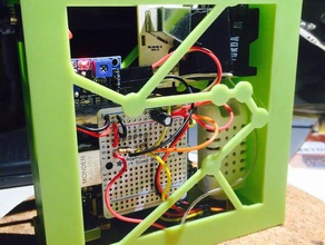 sensor de calidad aire suite recinto la ingeniería carcasa electrónica yun 3d print model - Mito3D
