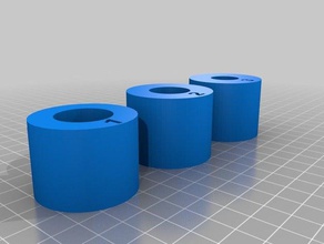 nerf barril acoplador de prueba juguete juego accesorios 3d print model - Mito3D