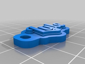 lyle keychain organization customized 3d print model - Mito3D