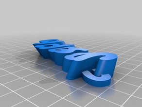 joseph Anahtarlık keyfob organizasyon özelleştirilmiş 3d print model - Mito3D