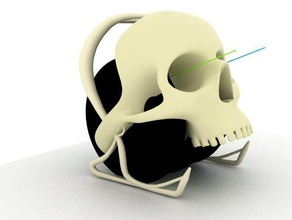 cranio roll 3d la stampante accessori abs cultura morte il design desktop pla potenza roller scultura 3d print model - Mito3D