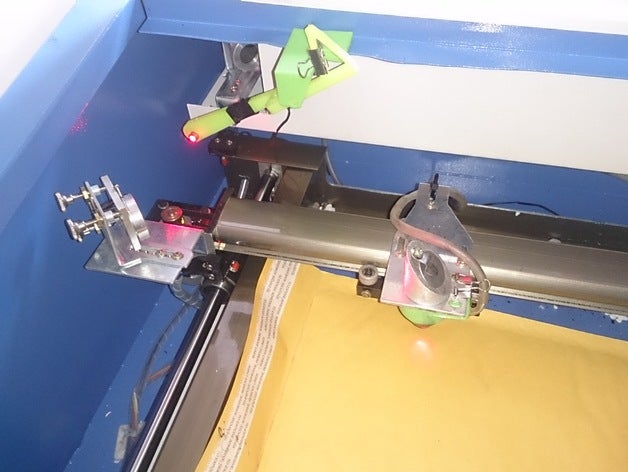 puntero láser k40 chino de co2 la máquina herramientas 3D print model - Mito3D
