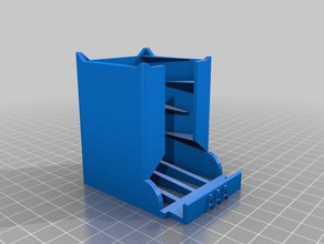 batería dispensador de aa aaa organización 3d print model - Mito3D