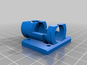 j-cabeza hotend de montaje huxley 3d la impresora partes 3d print model - Mito3D