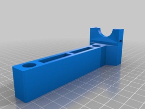 proxxon schraubstock-halter f&uumlr micromot systempassung vise holder system fit tool holders boxes dremel fraeser halterung multitool systemhalter 3d print model - Mito3D