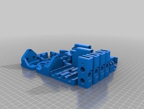 prusa i3 rework de la plaque 3d l'imprimante pièces reprap 3d print model - Mito3D