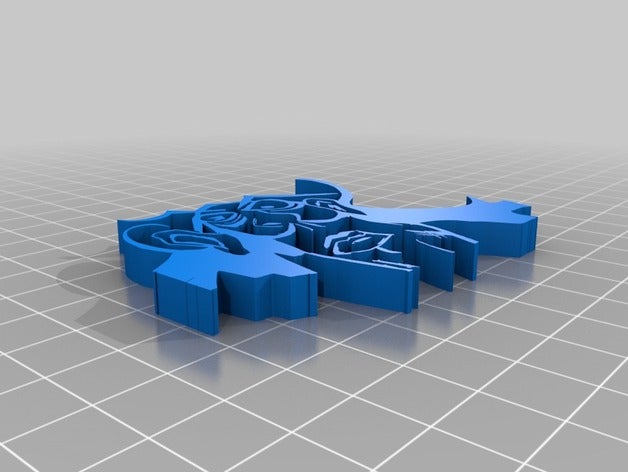 kötü cin 3d baskı 3D print model - Mito3D