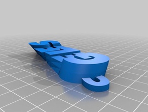 llavero geles organizzazione personalizzato 3d print model - Mito3D