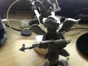 cupid mercenarie sculptures ak 3d print model - Mito3D
