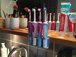 toothbrushholder mondeling badkamer 3d print model - Mito3D