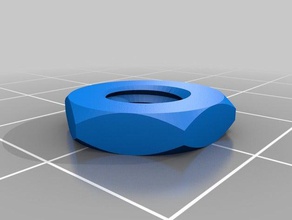 l'écrou pièces personnalisé 3d print model - Mito3D