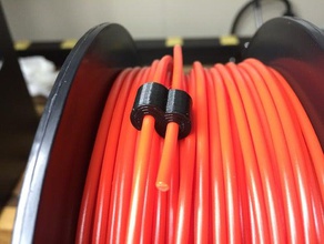 3mm filament clip 3d de printer accessoires 3d print model - Mito3D
