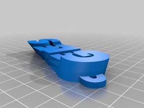 llavero geles organización personalizado 3d print model - Mito3D