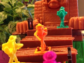 proibida a ponte aventureiro peão brinquedo jogo acessórios 3d print model - Mito3D