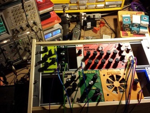 eurorack vb nixie sequencer kapaklarıyla müzik bbd modüler panel synth synthesizer vcf 2 3d print model - Mito3D