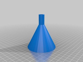 70x60x9x25x25 funnel parametric other customized 3d print model - Mito3D