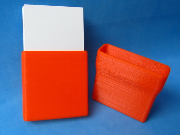 houder voor visitekaartjes containers 3D print model - Mito3D