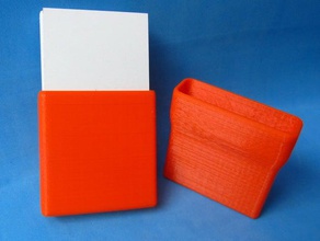 business card holder contenitori 3d print model - Mito3D
