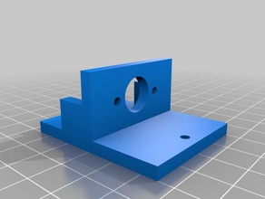 prusa i3 retrabalho porca placa titular trapezoidal eixo fuso de atualização 3d impressão 3d print model - Mito3D