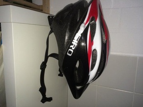 giro bicycle helmet wall bracket sport outdoors indicator hanger 3d print model - Mito3D