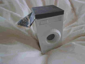 máquina de lavado la caja regalo los contenedores lavadora 3d print model - Mito3D