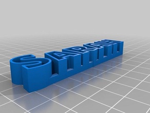 sarah sculture personalizzato 3d print model - Mito3D