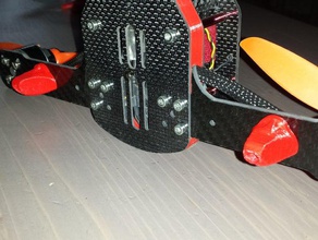 pied drone racer rc des véhicules fpv racing pieds 3d print model - Mito3D