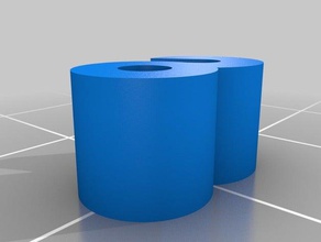 personalizável filamento de cabo clipe 3d a impressora os acessórios personalizador sistemas openscad 3d print model - Mito3D