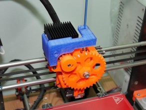 lubrificante parte impressora 3d prusa i3+dissipador de calor acessórios 3d print model - Mito3D
