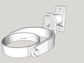 auto-nivelamento cupholder 2-eixo cardan ao ar livre jardim giroscópio 3d print model - Mito3D